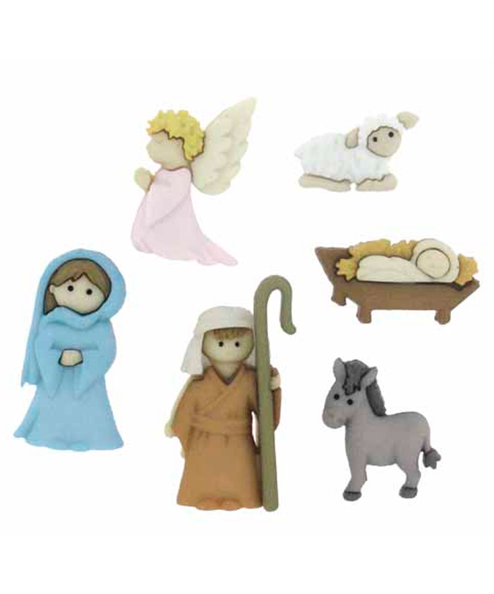 Botones decorativos Nativity