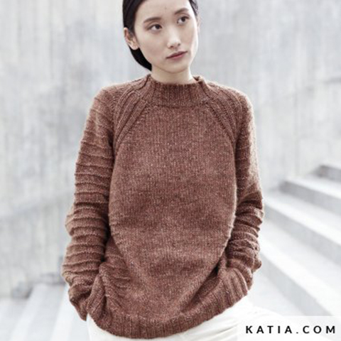 Coleccion Lanas Katia cotton merino tweed