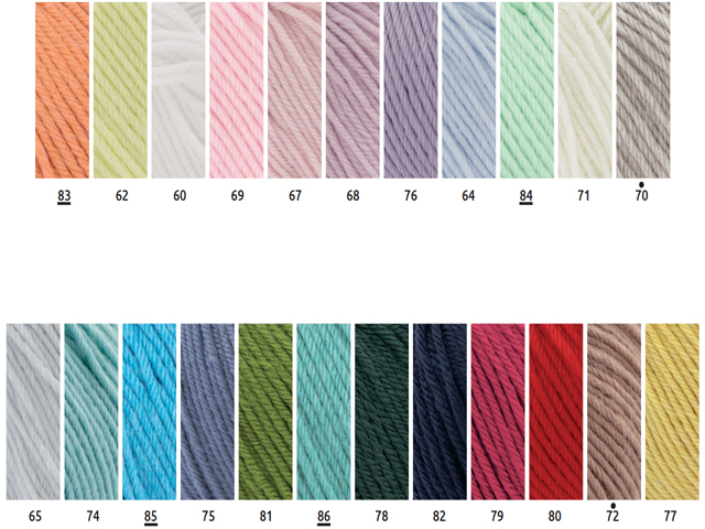 Coleccion Lanas Katia New Ultrasoft