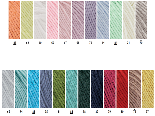 Coleccion Lanas Katia Baby Ultrasoft