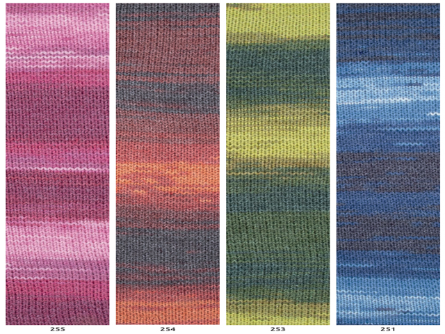 Coleccion Lanas Katia Merino Ombre