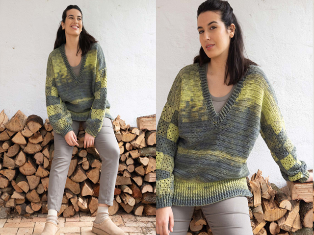 Coleccion Lanas Katia Merino Ombre