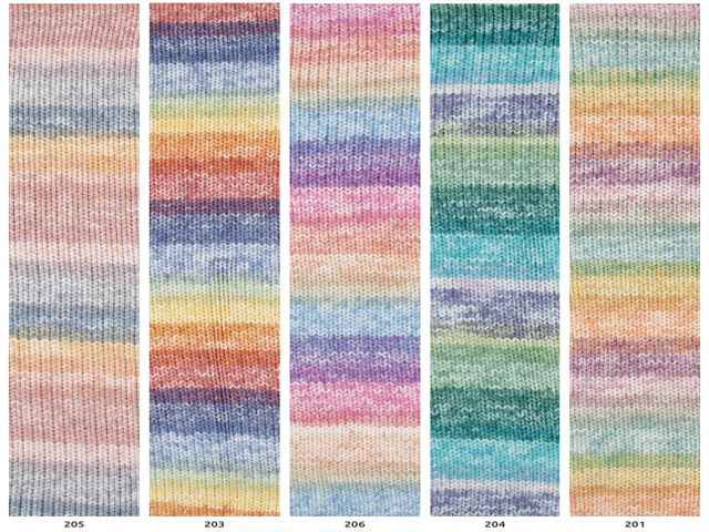 Coleccion Lanas Katia Ultrasoft Colors